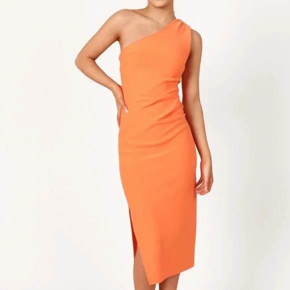 petal and pup orange dress Madeira Dress - Orange Floral